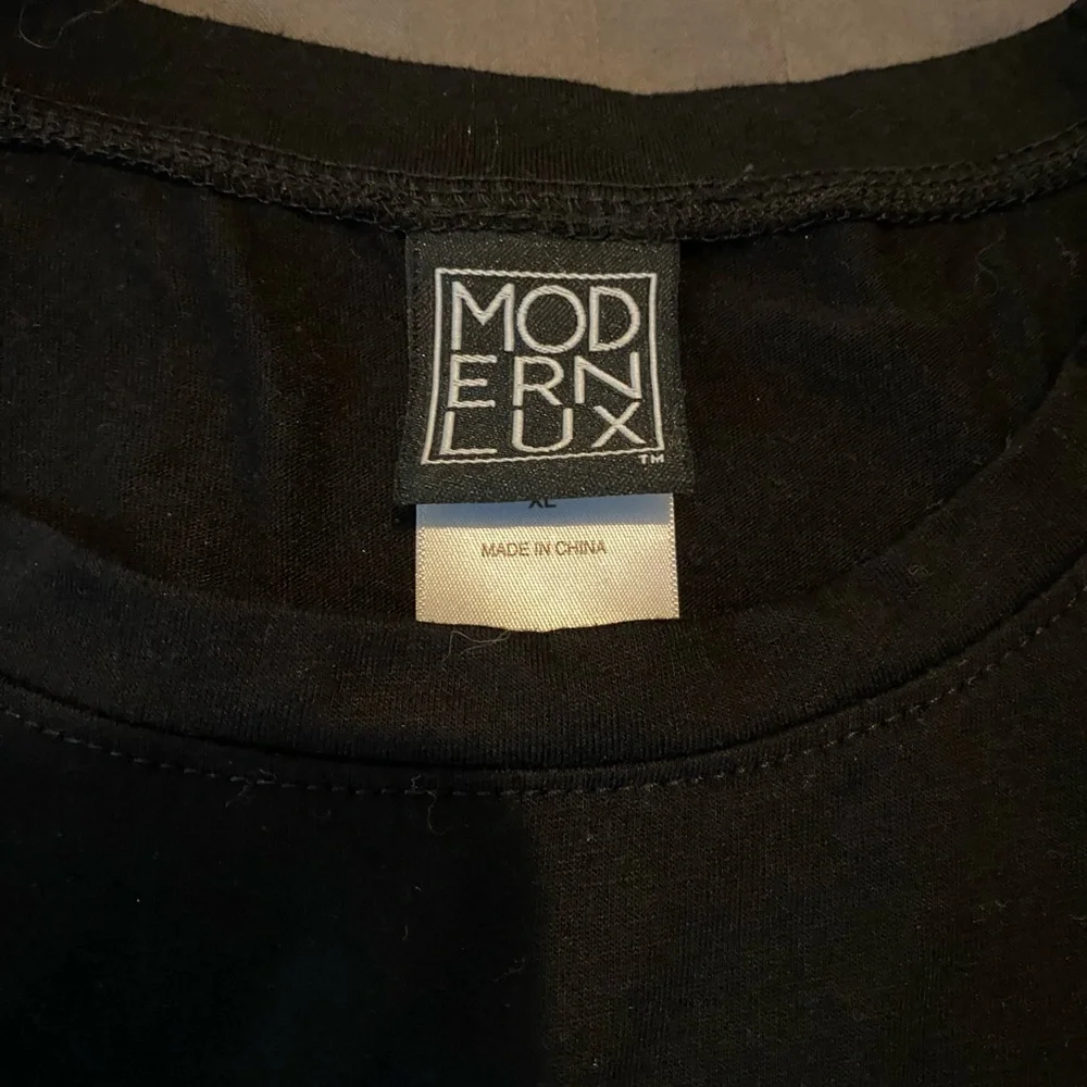 ✨3/$15✨ Size XL Modern Lux Black “Mrs” Tank - Picture 2 of 4